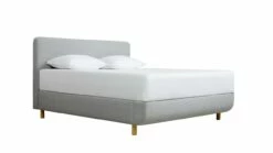TEMPUR® Bed Arc Met Hoofdbord Form, Vlakke Schotelbodem En Pro Matrassen -Wolkbed Winkel TEMPUR Bed Arc met hoofdbord Form vlakke schotelbodem en Pro matrassen Stone 2