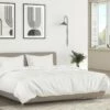 TEMPUR® Bed Arc Met Hoofdbord Vertical, Vlakke Schotelbodem En Pro Matrassen -Wolkbed Winkel TEMPUR Bed Arc met hoofdbord Vertical vlakke schotelbodem en Pro matrassen warm stone