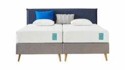 TEMPUR® Boxspring ONE™ Stitch Vlak -Wolkbed Winkel TEMPUR boxspring ONE Stitch vlak blue stone grey 1